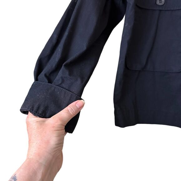 H&M Black Cargo Utility Jacket Size XS-Medium - Picture 3 of 7